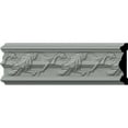 thumbnail image 1 of Ekena Millwork 4 3/8"H x 1"P x 94 1/2"L, (6 1/8" Repeat), Southhampton Acanthus Leaf Chair Rail (2-Pack), 1 of 6