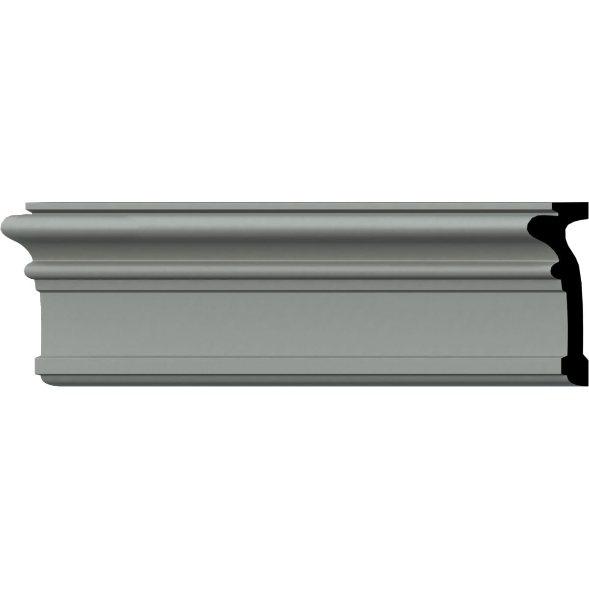 Ekena Millwork 4 7/8"H x 1 5/8"P x 94 1/2"L Elsinore Window & Door Casing (2-Pack)