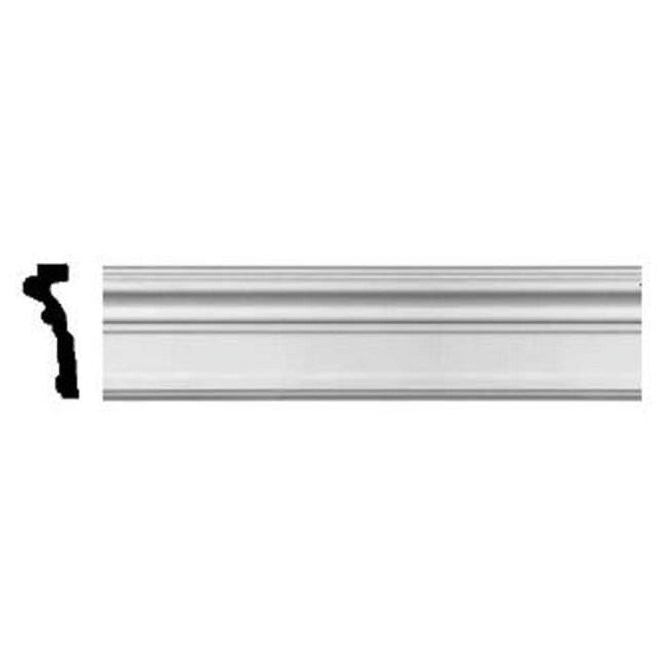 Ekena Millwork Elsinor 4.88'' H x 96'' W x 1.625'' D Urethane Bracket / Corbel