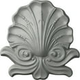 thumbnail image 1 of Ekena Millwork 4 7/8"W x 4 7/8"H x 7/8"P Shell Center Onlay, 1 of 6