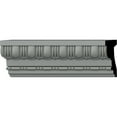 thumbnail image 1 of Ekena Millwork 4"H x 1 1/4"P x 94 1/2"L Egg & Dart Chair Rail (8-Pack), 1 of 6