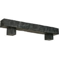 thumbnail image 1 of Ekena Millwork 4"H x 6"D x 60"W Riverwood Faux Wood Fireplace Mantel Kit w/ Alamo Corbels, Aged Ash, 1 of 10