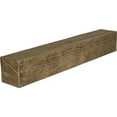 thumbnail image 1 of Ekena Millwork 4"H x 6"D x 72"W Rough Sawn Faux Wood Fireplace Mantel, Natural Golden Oak, 1 of 1