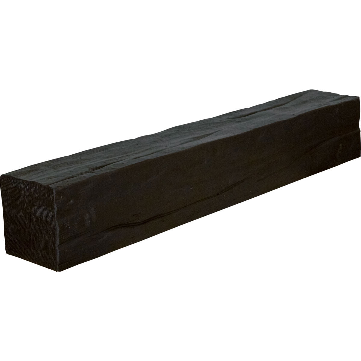 Ekena Millwork 4"H x 8"D x 36"W Riverwood Faux Wood Fireplace Mantel, Natural Ash
