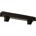 thumbnail image 1 of Ekena Millwork 4"H x 8"D x 72"W Knotty Pine Faux Wood Fireplace Mantel Kit with Ashford Corbels, Premium Walnut, 1 of 10