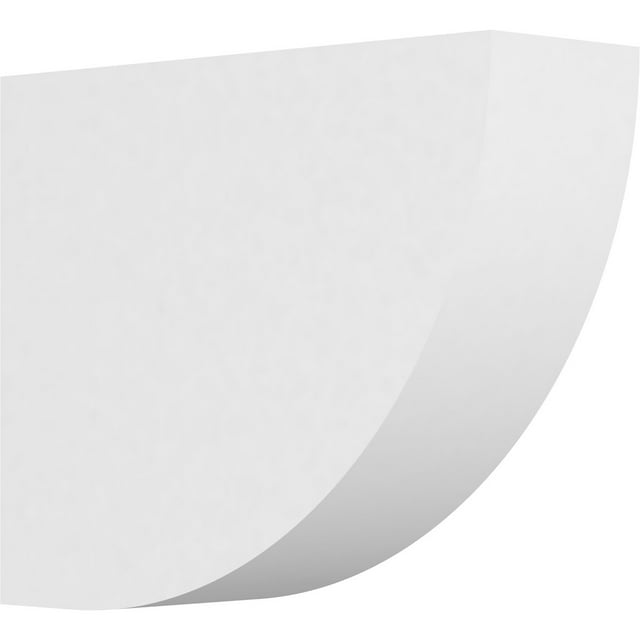 Ekena Millwork 4"W X 10"H X 12"L Standard Durham Architectural Grade PVC Rafter Tail