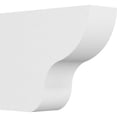 thumbnail image 1 of Ekena Millwork 4"W X 10"H X 12"L Standard Greensboro Architectural Grade PVC Rafter Tail, 1 of 4