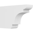 thumbnail image 1 of Ekena Millwork 4"W X 10"H X 16"L Standard New Brighton Architectural Grade PVC Rafter Tail, 1 of 4