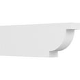 thumbnail image 1 of Ekena Millwork 4"W X 10"H X 30"L Standard Alpine Architectural Grade PVC Rafter Tail, 1 of 4