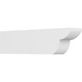 thumbnail image 1 of Ekena Millwork 4"W X 6"H X 24"L Standard Crestline Architectural Grade PVC Rafter Tail, 1 of 4