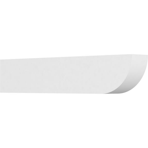 Ekena Millwork 4"W X 6"H X 30"L Standard Durham Architectural Grade PVC Rafter Tail