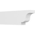 thumbnail image 1 of Ekena Millwork 4"W X 8"H X 24"L Standard Newport Architectural Grade PVC Rafter Tail, 1 of 4