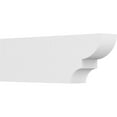 thumbnail image 1 of Ekena Millwork 4"W X 8"H X 24"L Standard Ridgewood Architectural Grade PVC Rafter Tail, 1 of 4