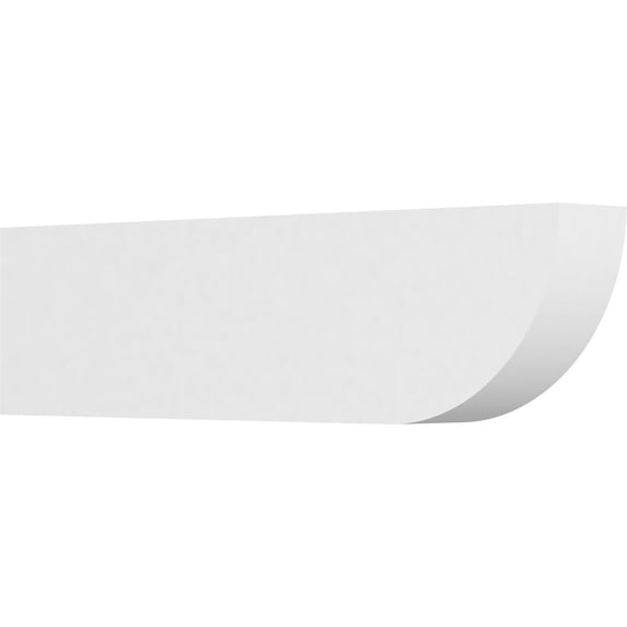 Ekena Millwork 4"W X 8"H X 30"L Standard Durham Architectural Grade PVC Rafter Tail