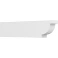 thumbnail image 1 of Ekena Millwork 4"W X 8"H X 36"L Standard Alpine Architectural Grade PVC Rafter Tail, 1 of 4