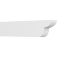 thumbnail image 1 of Ekena Millwork 4"W X 8"H X 36"L Standard Crestline Architectural Grade PVC Rafter Tail, 1 of 4