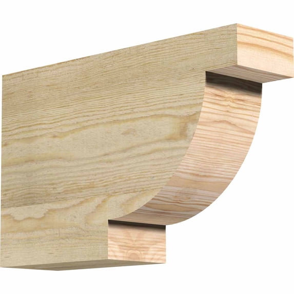 Ekena Millwork 4"W x 10"H x 16"L Alpine Rough Sawn Rafter Tail, Douglas Fir