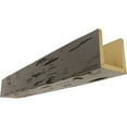 thumbnail image 1 of Ekena Millwork 4"W x 12"H x 14'L 3-Sided (U-beam) Pecky Cypress Endurathane Faux Wood Ceiling Beam, Burnished Honey Dew, 1 of 23