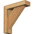 thumbnail image 1 of Ekena Millwork 4"W x 14"D x 14"H Traditional Block Rough Sawn Bracket w/ Offset Brace, Western Red Cedar, 1 of 25