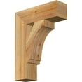 thumbnail image 1 of Ekena Millwork 4"W x 14"D x 18"H Imperial Block Rough Sawn Bracket, Western Red Cedar, 1 of 4