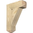 thumbnail image 1 of Ekena Millwork 4"W x 14"D x 18"H Traditional Craftsman Rough Sawn Bracket, Douglas Fir, 1 of 4