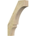 thumbnail image 1 of Ekena Millwork 4"W x 14"D x 22"H Balboa Rough Sawn Knee Brace, Douglas Fir, 1 of 13