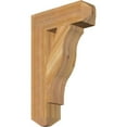 thumbnail image 1 of Ekena Millwork 4"W x 14"D x 22"H Funston Craftsman Rough Sawn Bracket, Western Red Cedar, 1 of 4