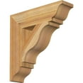 thumbnail image 1 of Ekena Millwork 4"W x 16"D x 16"H Funston Traditional Rough Sawn Bracket, Western Red Cedar, 1 of 4