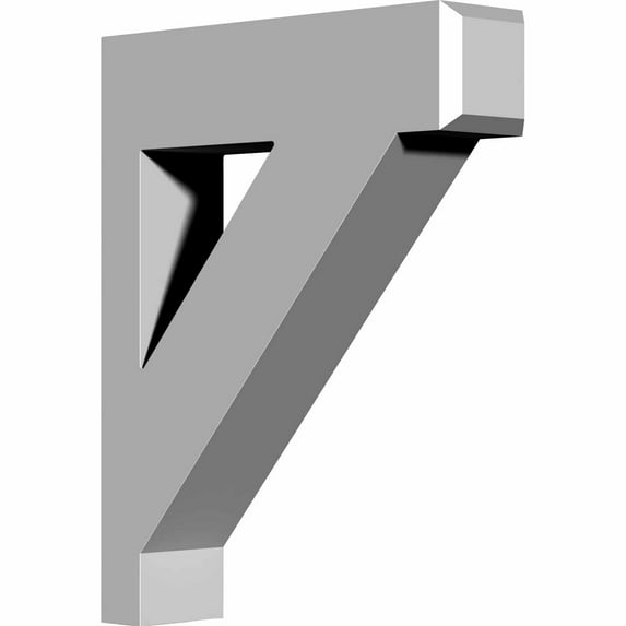 Ekena Millwork 4"W x 16"D x 20"H Claremont Bracket