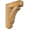 thumbnail image 1 of Ekena Millwork 4"W x 16"D x 20"H Imperial Craftsman Rough Sawn Bracket, Western Red Cedar, 1 of 4