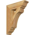 thumbnail image 1 of Ekena Millwork 4"W x 16"D x 20"H Legacy Traditional Rough Sawn Bracket, Western Red Cedar, 1 of 4