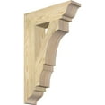 thumbnail image 1 of Ekena Millwork 4"W x 16"D x 24"H Balboa Traditional Rough Sawn Bracket, Douglas Fir, 1 of 4