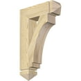 thumbnail image 1 of Ekena Millwork 4"W x 16"D x 24"H Imperial Arts & Crafts Rough Sawn Bracket, Douglas Fir, 1 of 4