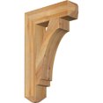 thumbnail image 1 of Ekena Millwork 4"W x 16"D x 24"H Imperial Craftsman Rough Sawn Bracket, Western Red Cedar, 1 of 4