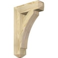 thumbnail image 1 of Ekena Millwork 4"W x 16"D x 24"H Thorton Craftsman Rough Sawn Bracket, Douglas Fir, 1 of 4