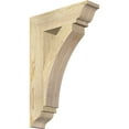 thumbnail image 1 of Ekena Millwork 4"W x 16"D x 24"H Thorton Traditional Rough Sawn Bracket, Douglas Fir, 1 of 4