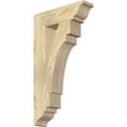thumbnail image 1 of Ekena Millwork 4"W x 16"D x 28"H Merced Traditional Rough Sawn Bracket, Douglas Fir, 1 of 4