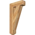 thumbnail image 1 of Ekena Millwork 4"W x 16"D x 28"H Traditional Craftsman Rough Sawn Bracket, Western Red Cedar, 1 of 4