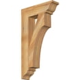 thumbnail image 1 of Ekena Millwork 4"W x 16"D x 28"H Westlake Traditional Rough Sawn Bracket, Western Red Cedar, 1 of 4