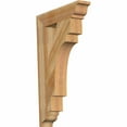 thumbnail image 1 of Ekena Millwork 4"W x 18"D x 18"H Imperial Arts & Crafts Rough Sawn Bracket, Western Red Cedar, 1 of 38