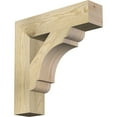 thumbnail image 1 of Ekena Millwork 4"W x 18"D x 18"H Olympic Block Rough Sawn Bracket, Douglas Fir, 1 of 25