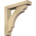 thumbnail image 1 of Ekena Millwork 4"W x 18"D x 18"H Olympic Block Rough Sawn Bracket w/ Offset Brace, Douglas Fir, 1 of 25