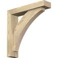thumbnail image 1 of Ekena Millwork 4"W x 18"D x 18"H Thorton Block Rough Sawn Bracket w/ Offset Brace, Douglas Fir, 1 of 25