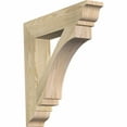 thumbnail image 1 of Ekena Millwork 4"W x 18"D x 22"H Imperial Traditional Rough Sawn Bracket, Douglas Fir, 1 of 4