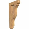 thumbnail image 1 of Ekena Millwork 4"W x 18"D x 22"H Olympic Arts & Crafts Rough Sawn Bracket, Western Red Cedar, 1 of 4
