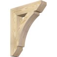 thumbnail image 1 of Ekena Millwork 4"W x 18"D x 22"H Thorton Slat Rough Sawn Bracket, Douglas Fir, 1 of 4