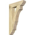 thumbnail image 1 of Ekena Millwork 4"W x 18"D x 30"H Balboa Slat Rough Sawn Bracket, Douglas Fir, 1 of 4