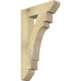 thumbnail image 1 of Ekena Millwork 4"W x 18"D x 30"H Merced Slat Rough Sawn Bracket, Douglas Fir, 1 of 4