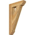 thumbnail image 1 of Ekena Millwork 4"W x 18"D x 30"H Traditional Slat Rough Sawn Bracket, Western Red Cedar, 1 of 4