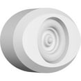 thumbnail image 1 of Ekena Millwork 4"W x 2 3/4"H x 1/2"P Standard Dalton Bullseye Rosette with Beveled Edge (4-Pack), 1 of 4
